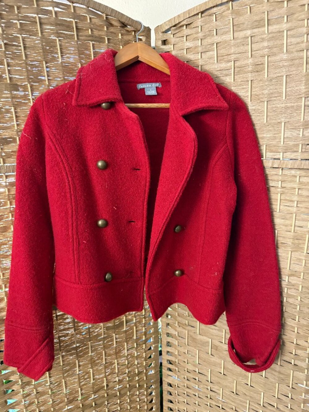 Crimson Winter Coat